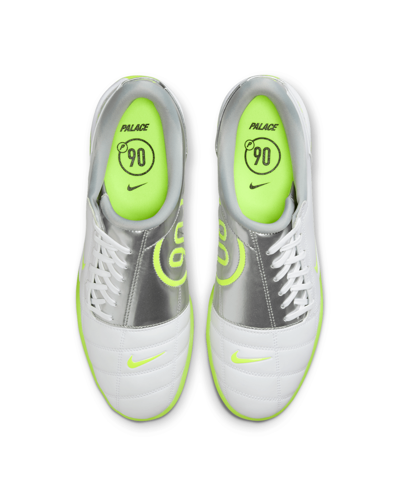 Total 90 x Palace „White and Metallic Silver” (IM1381-100) – data